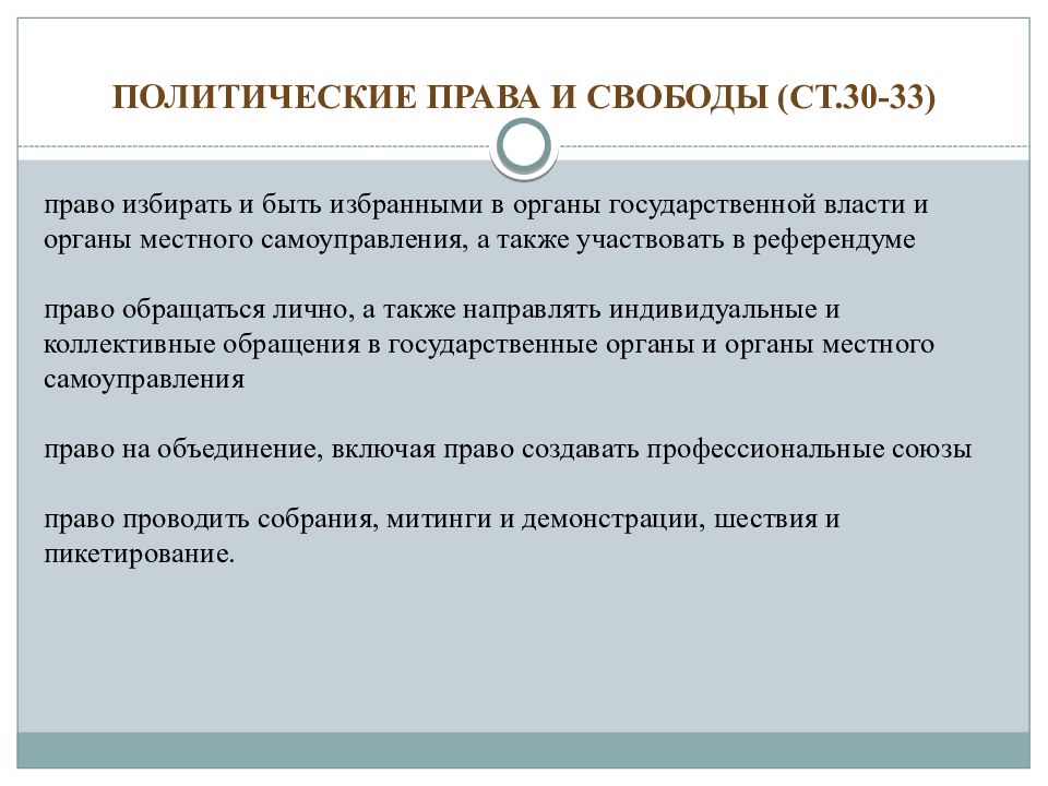 Право избирать в органы. Право на обращение в органы власти. Политические права и свободы. Политические права характеристика. Право обращаться в органы гос власти.