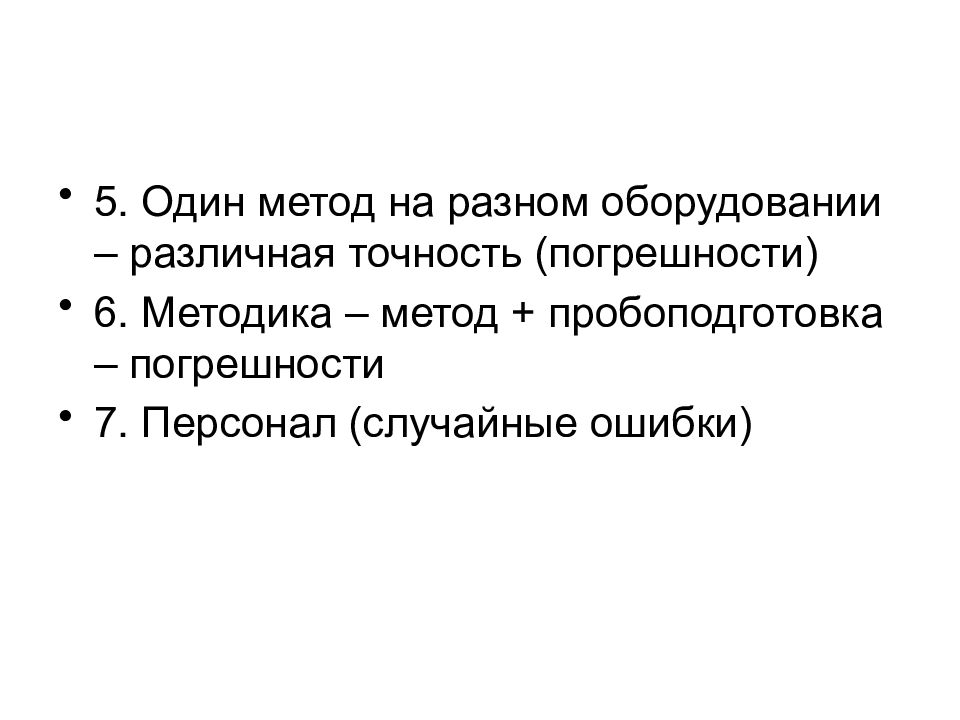 Валидация аналитических методик презентация