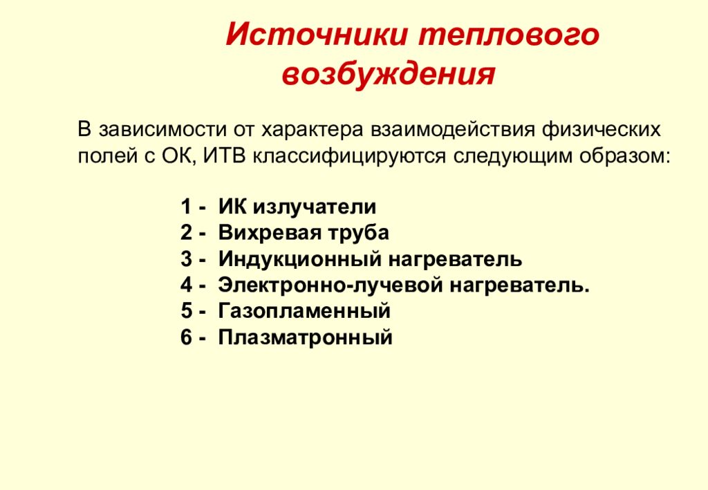 Тепловой контроль презентация