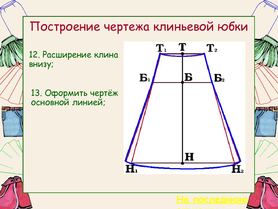 Конструирование клиньевой юбки. Конструирование пресной одежды. Конструирование и моделирование клиньевой юбки. Конструирование поясной одежды.