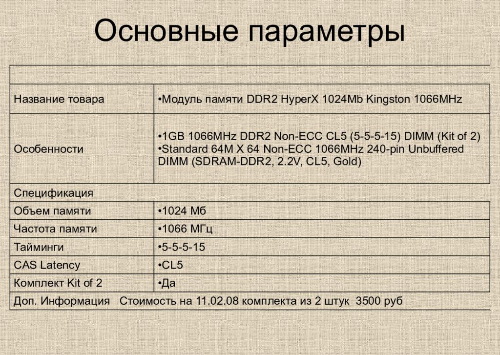 Параметры называется. Наименование параметра что это.