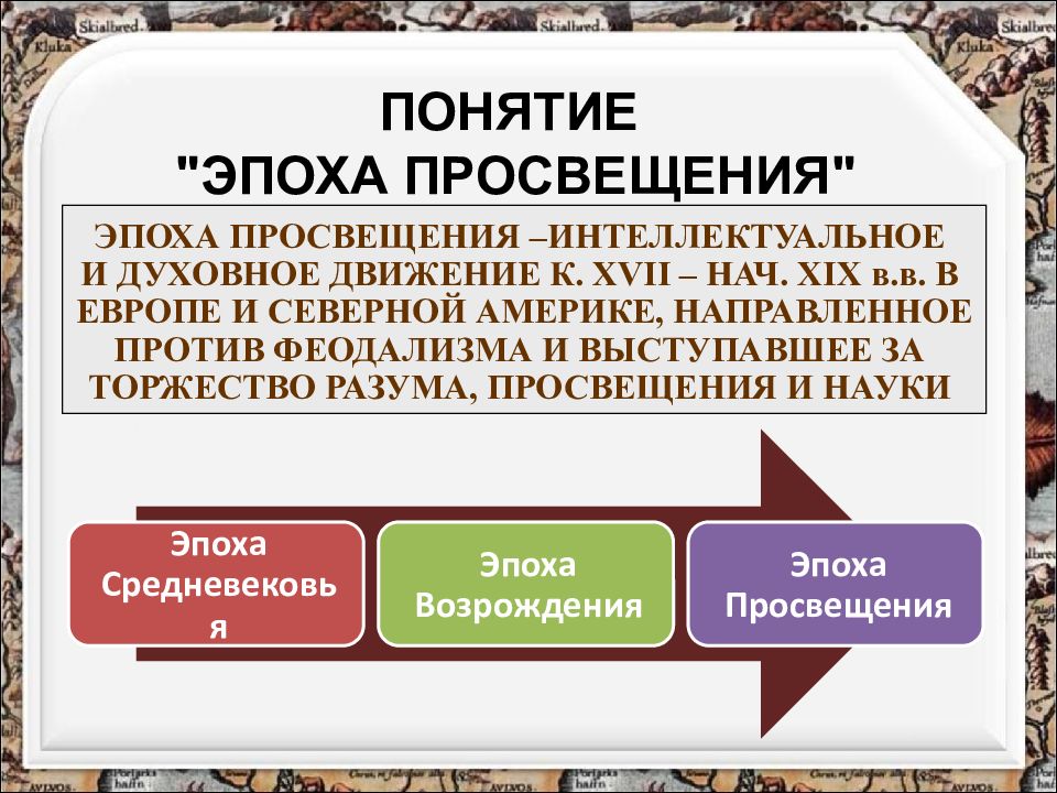 Европейский путь от просвещения к революции презентация