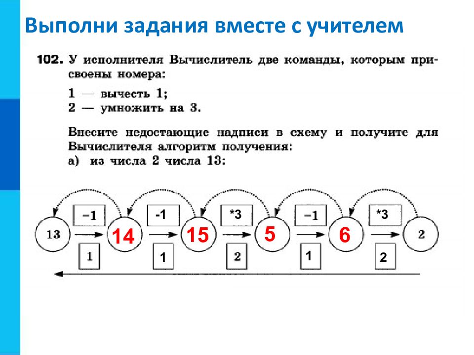 Выполните задания 1 2 1 3. У исполнителя вычислитель две. Выполни задание. Задание выполнено. У исполнителя вычислитель две команды.