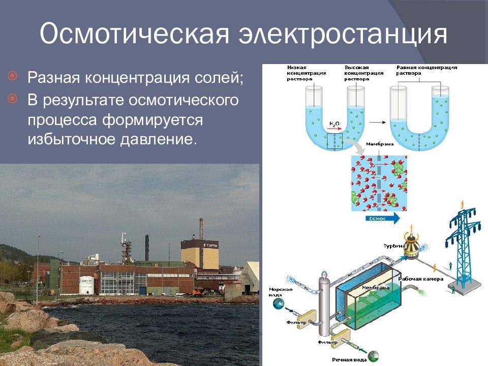 Осмотическая электростанция проект по физике