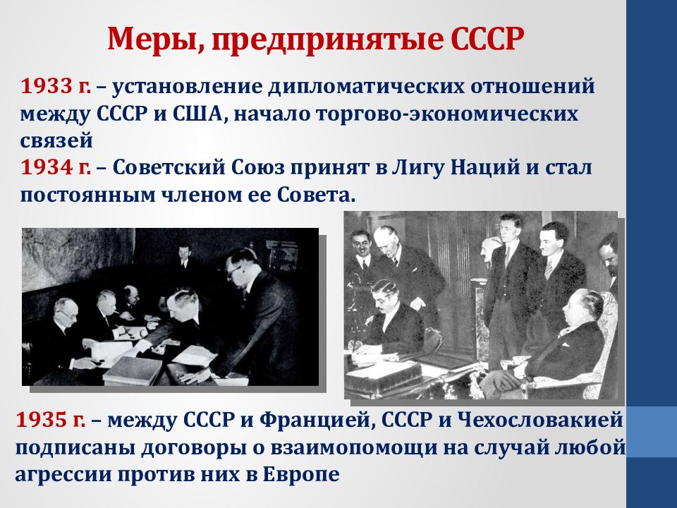 Презентация внешняя политика ссср в 1930 е гг