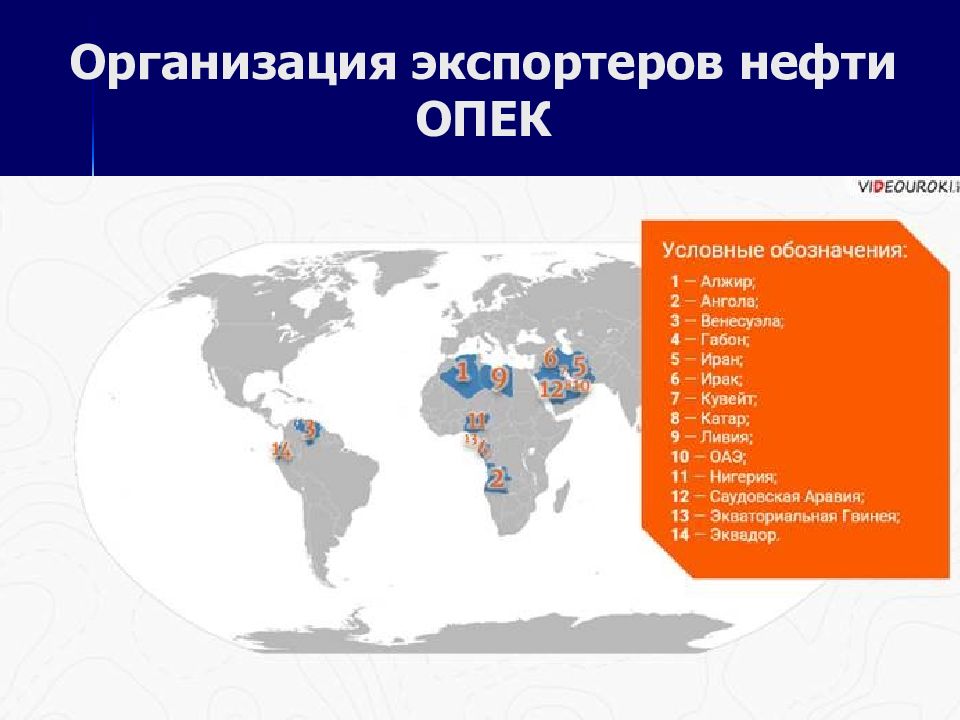 Предприятия экспортеры. Крупнейшие отраслевые и региональные Союзы. Основные нефтеэкспортирующие страны на карте. ОПЕК 2/3 Мировых запасов. Страны экспортеры нефти в мировом хозяйстве презентация.