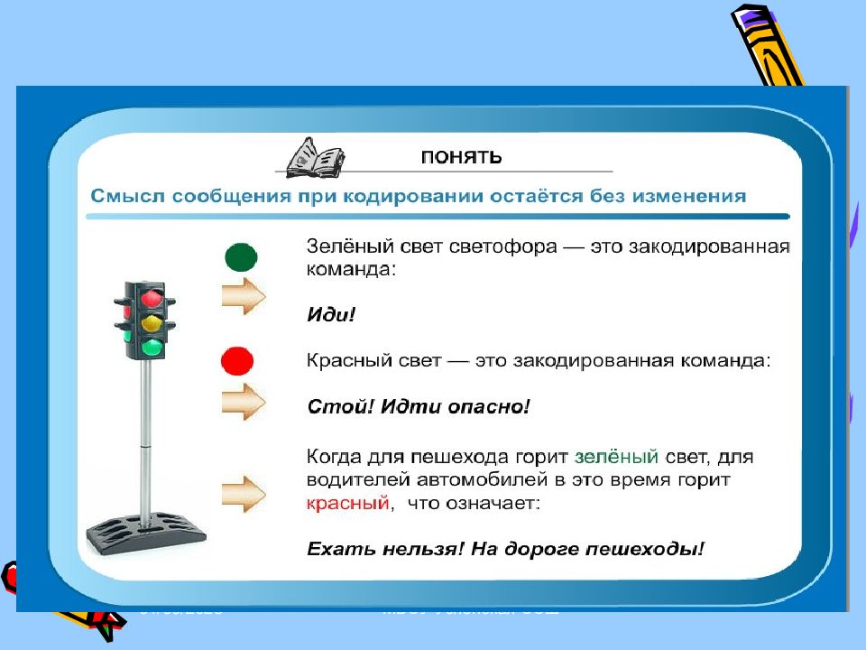 Кодирование информации игра