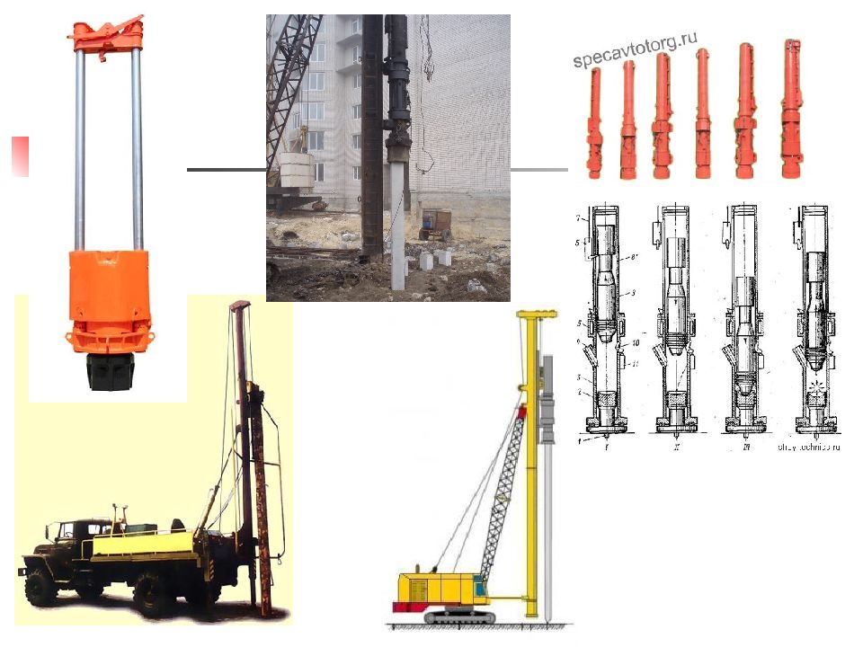 Машины для свайных работ презентация
