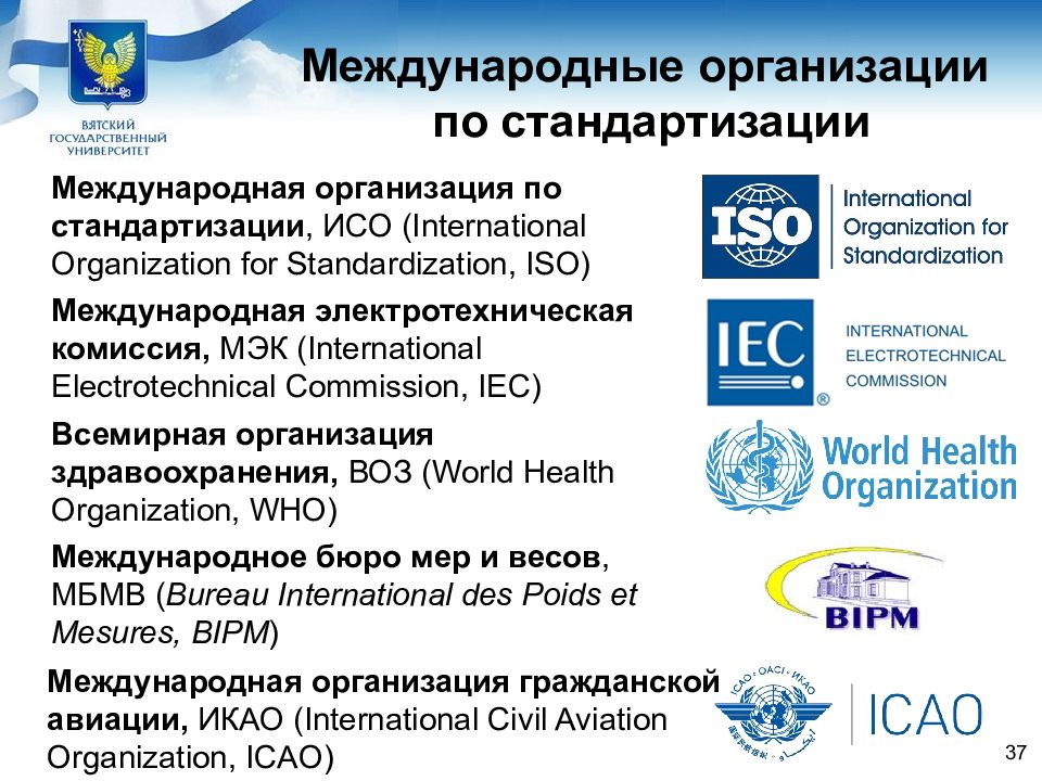 Iso международная организация по стандартизации презентация