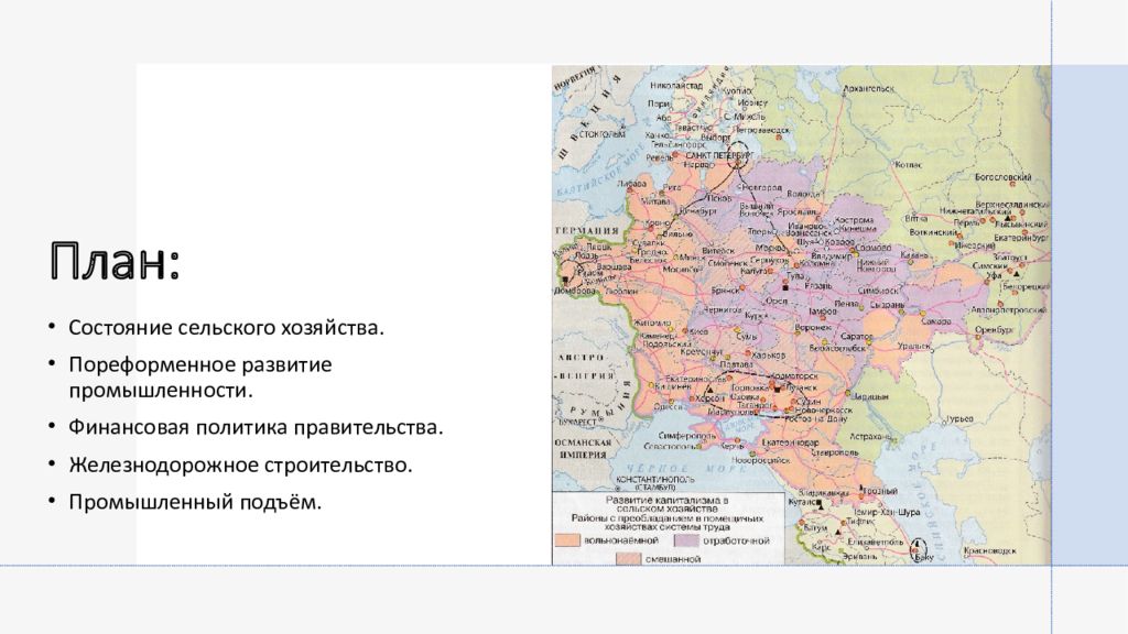 Социально экономическое развитие пореформенной россии презентация 11 класс