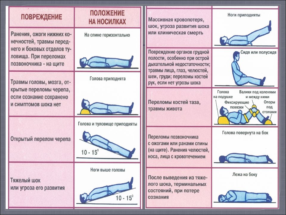 Первая помощь при травме головы и позвоночника презентация обж