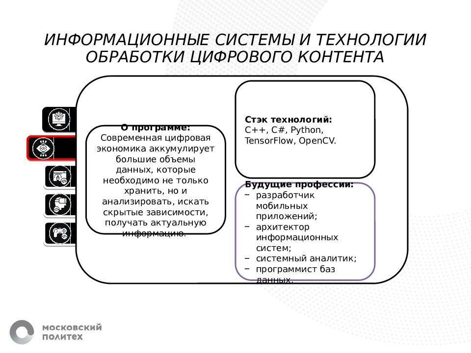 Московский политех презентация шаблон