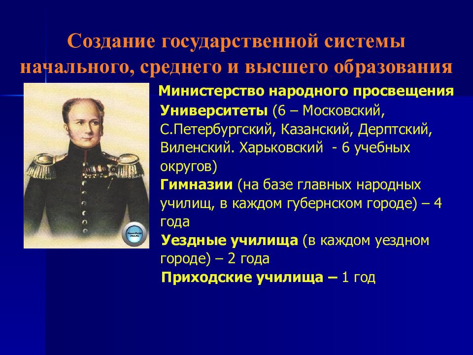 Возникнуть государственный. Создание государственной системы образования. Министр народного Просвещения при Александре 1. История создания государственной системы. Формированию системы государственной.