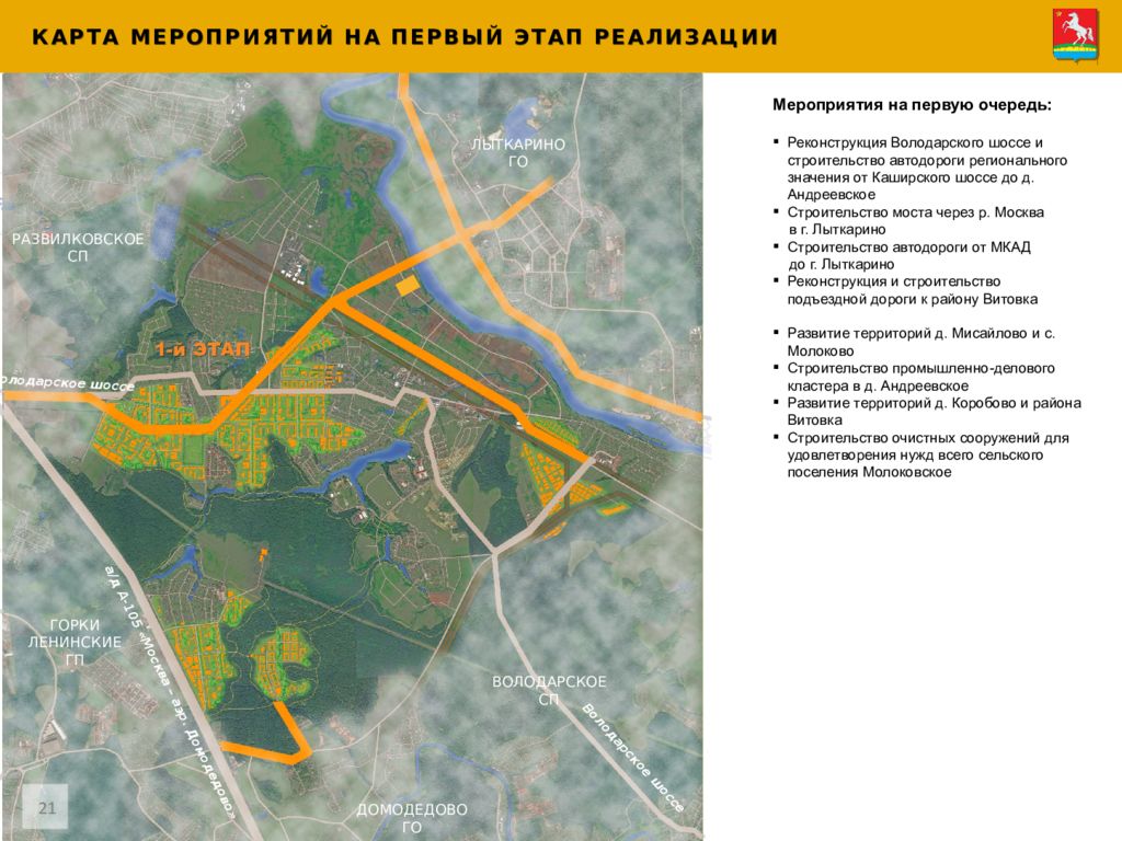 Ленинский городской округ сельское поселение молоковское