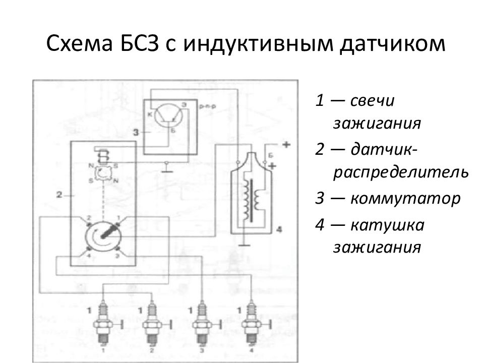 Комбинированная система зажигания схема