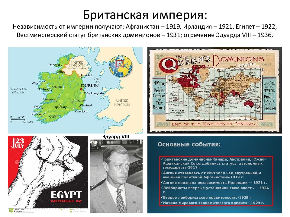 Великобритания в межвоенный период 1918 1939 презентация