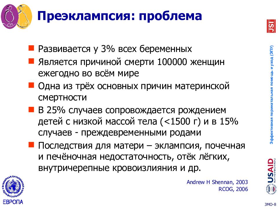 Преэклампсия беременных презентация