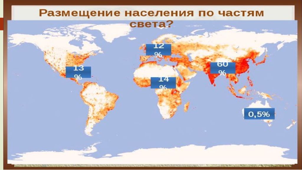 Наибольшая часть населения земли проживает. Размещение населения России атлас Полярная звезда.