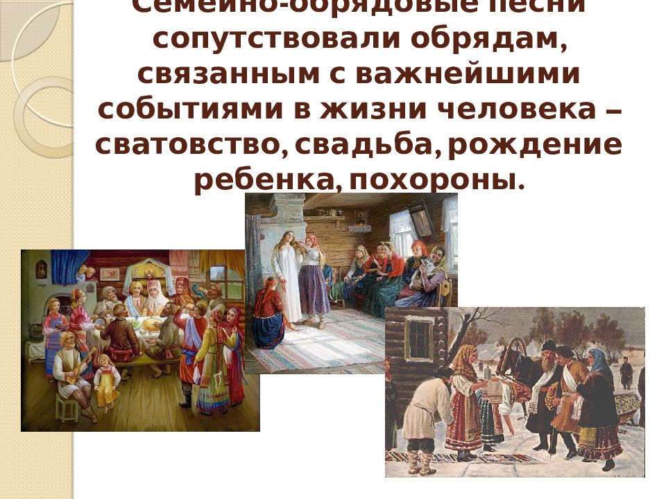 Урок музыки семейный фольклор. Семейно-обрядовые. Семейно обрядовые песни. Семейный фольклор. Семейно бытовой фольклор.
