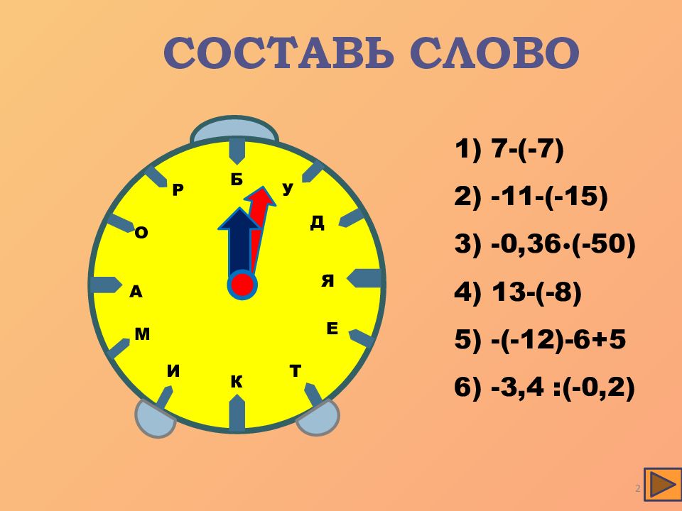 Составьте т