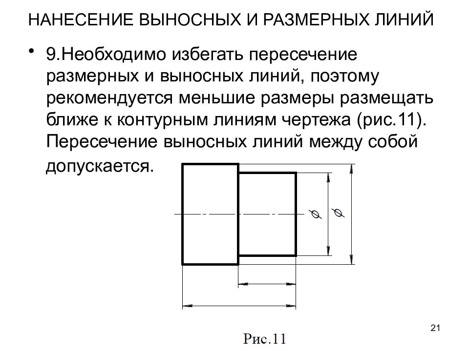 Как правильно снимать размеры деталей для чертежа