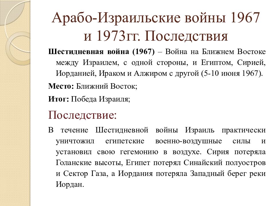 Израильский конфликт итог. Израильский конфликт итог