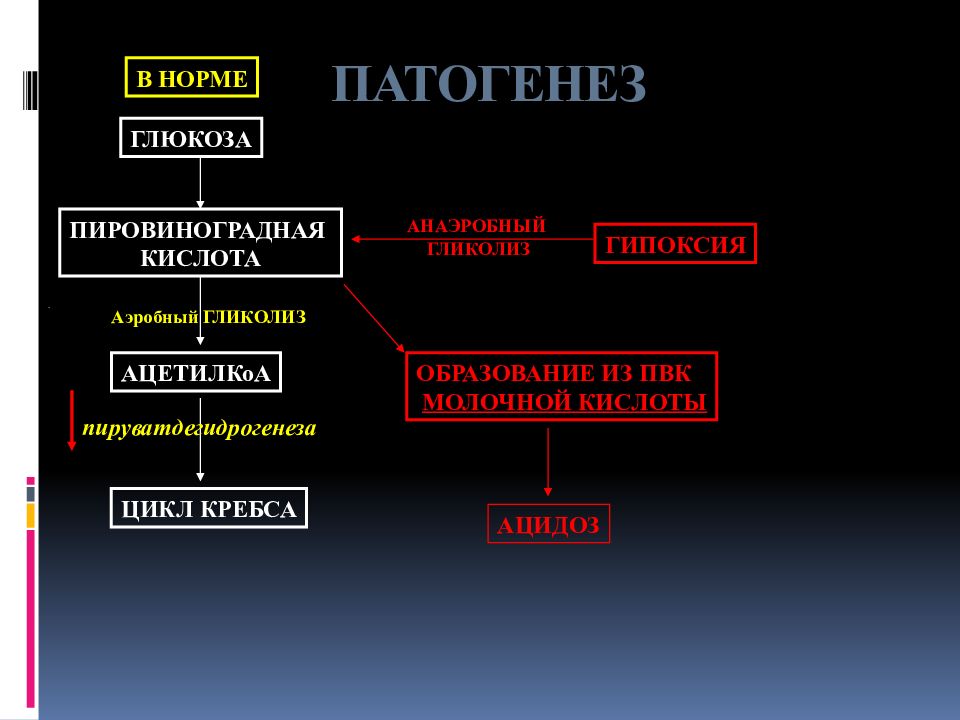 Гипоксия кома. Патогенез гипоксии. Механизм развития гипоксии. Гликолиз при гипоксии. Анаэробный гликолиз.