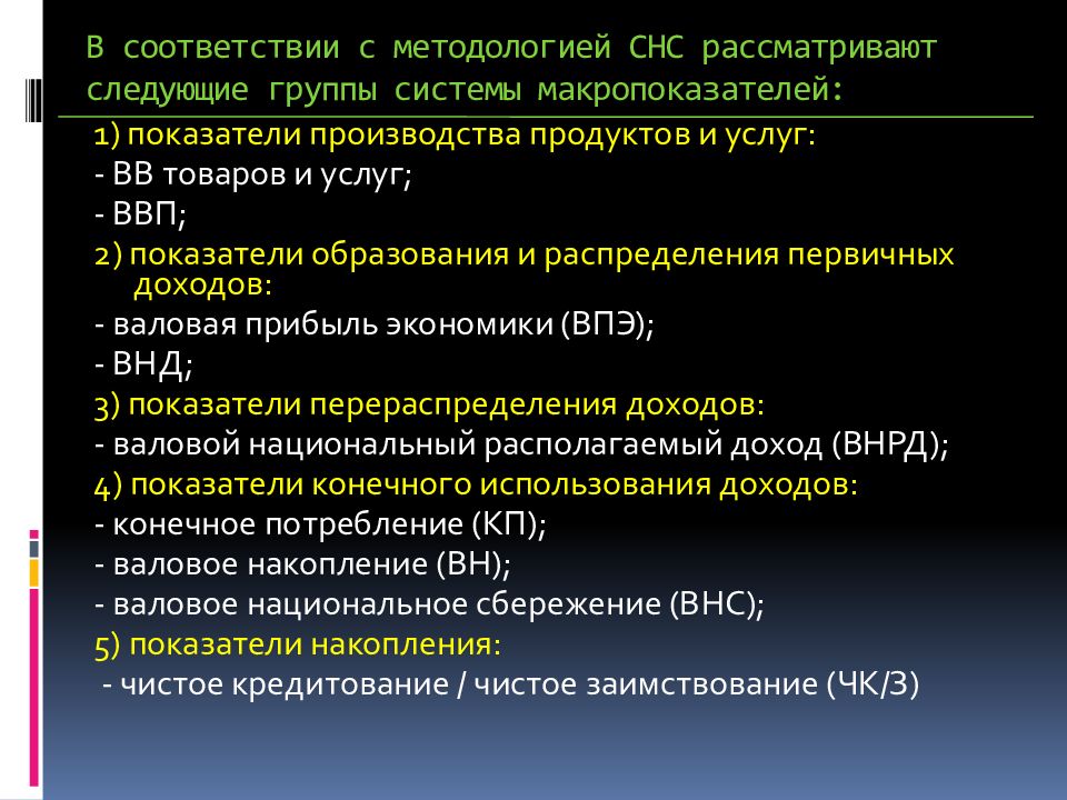 В соответствии с методологией