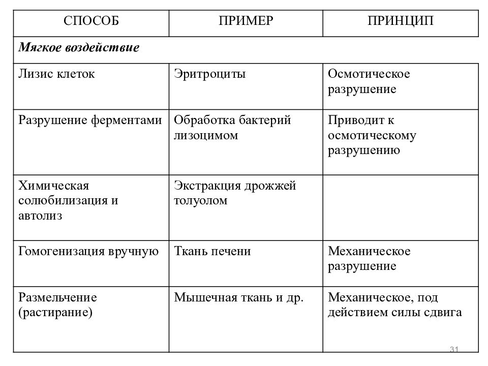 Обработка ферментом