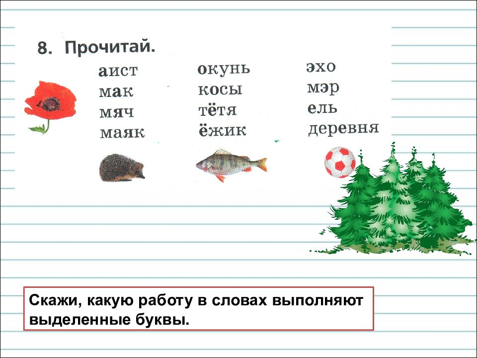 Если в качестве образца задать слово ель в процессе автоматического поиска в тексте