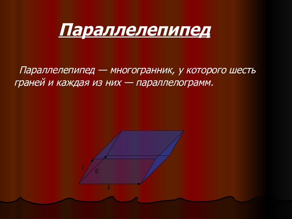 Презентация пространственных фигур