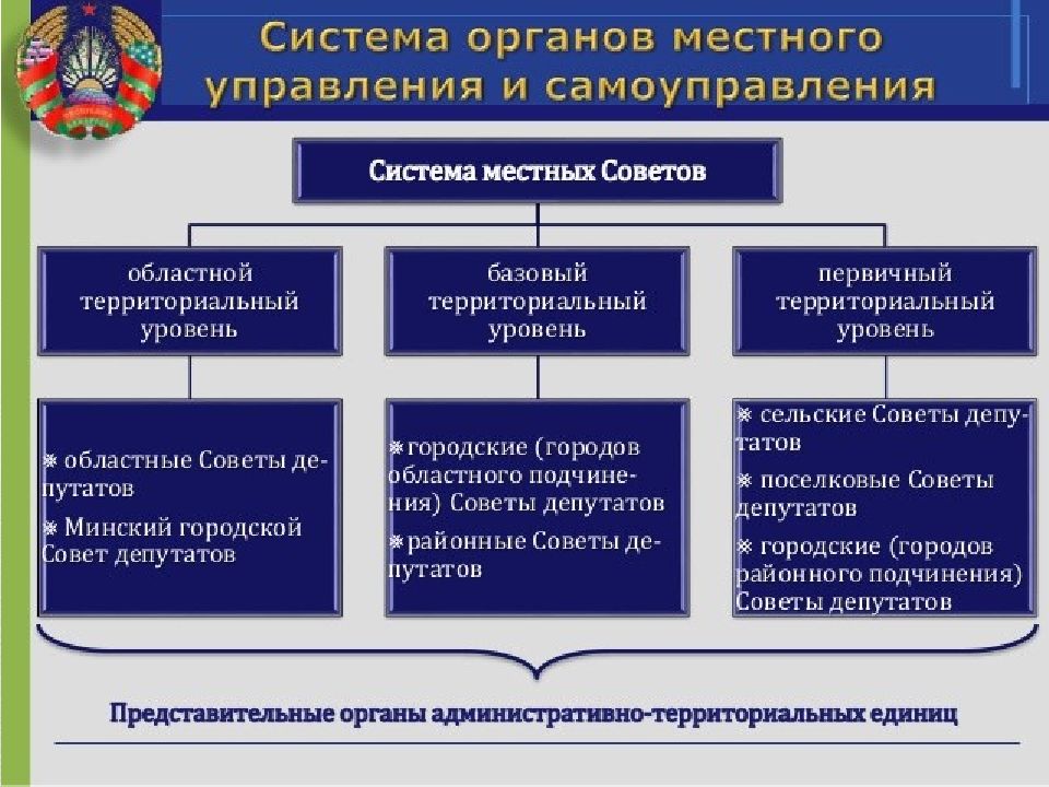 Местное управление и самоуправление в республике беларусь презентация