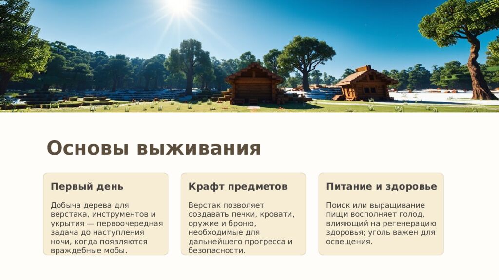 Майнкрафт: Бесконечная Вселенная Майнкрафт представляет собой огромную,