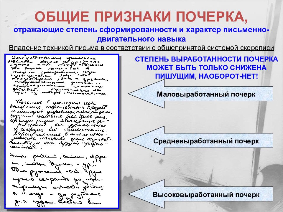 Экспериментальные образцы криминалистика