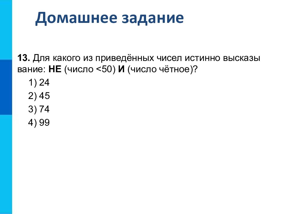 Основы математики тест