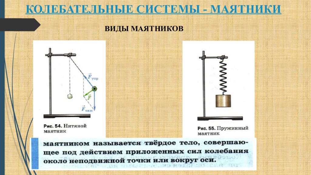 Колебательные системы маятник. Свободные колебания. Колебательное движение маятника. Механические колебательные системы примеры. Колебательные системы физика 9 класс.