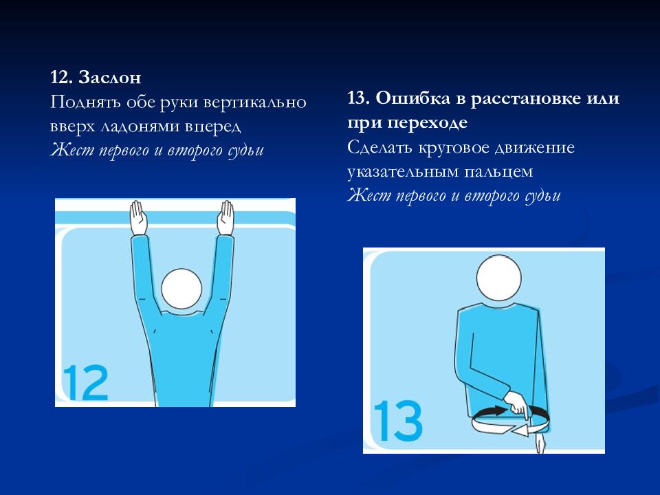 Ошибка в расстановке. Поднять обе руки вертикально ладонями вперед.... Жесты судьи в волейболе. Волейбольные жесты. Круговое движение указательным пальцем в волейболе.