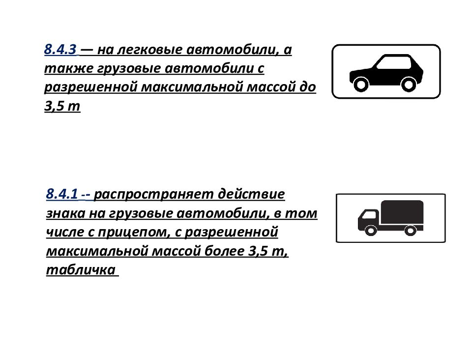 Знаки дополнительной информации таблички презентация