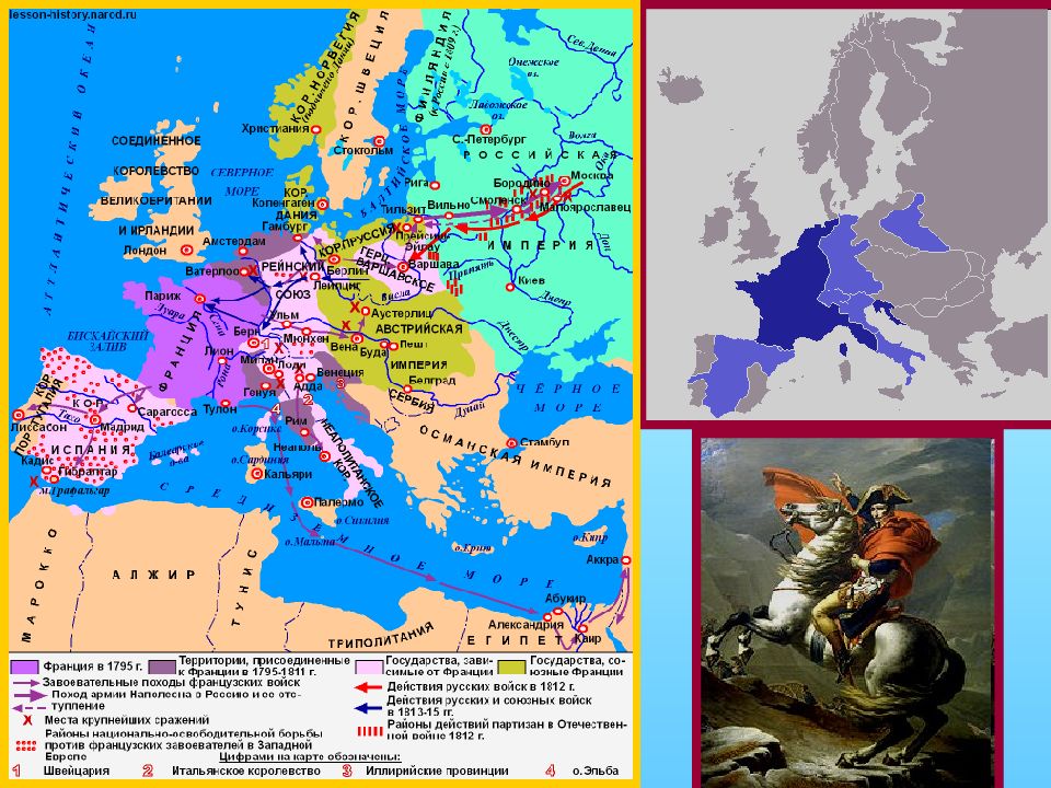 Европа и наполеоновские войны презентация