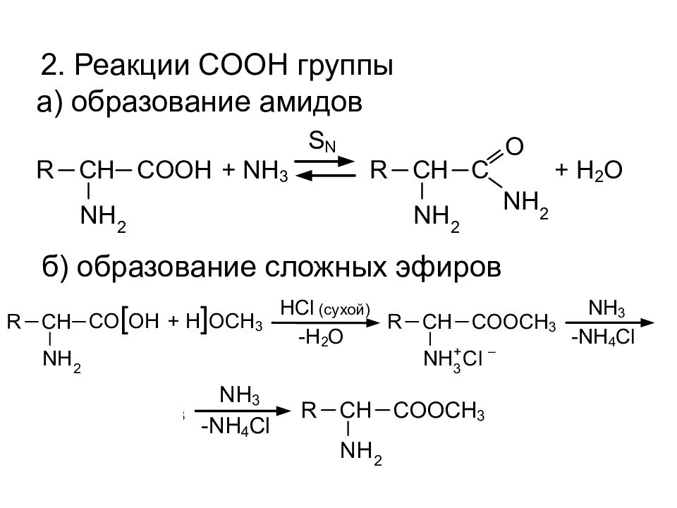 Аминокислоты образуют сложные эфиры. Образование амидов аминокислот. Реакция образования амидов сложных эфиров. Реакция образования амидов. Образование сложных эфиров из аминокислот.