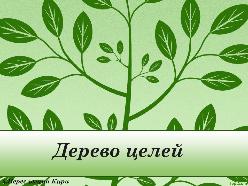 Дерево целей
