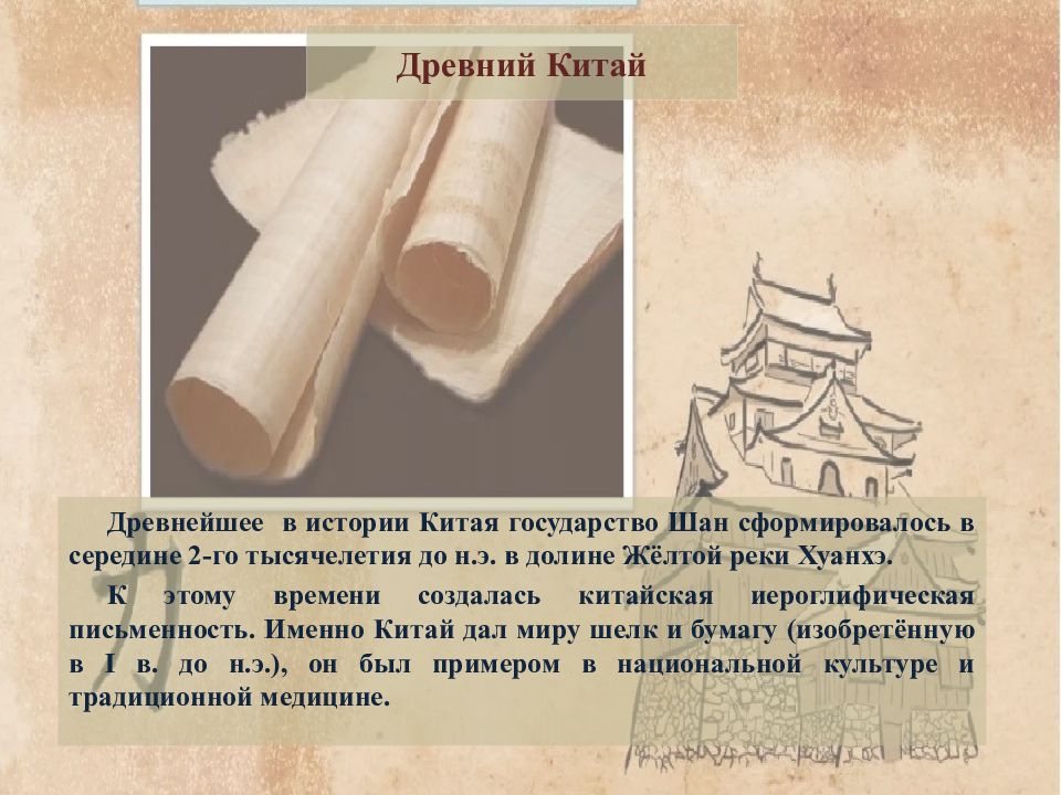История китай доклад