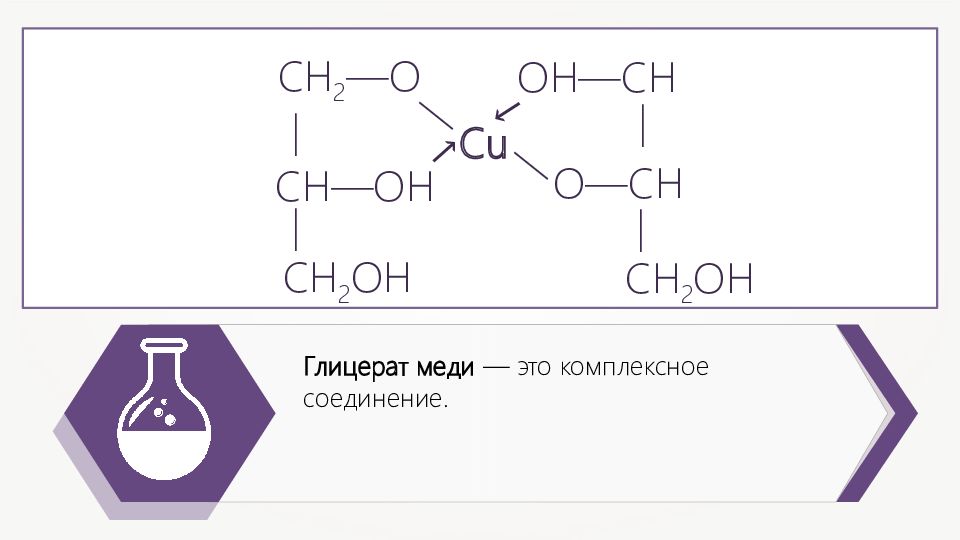 Проводить эфиры. Структурная формула глицерата меди. Реакция образования глицерата меди. Образование глицерина меди 2. Уравнение реакции глицерата меди.