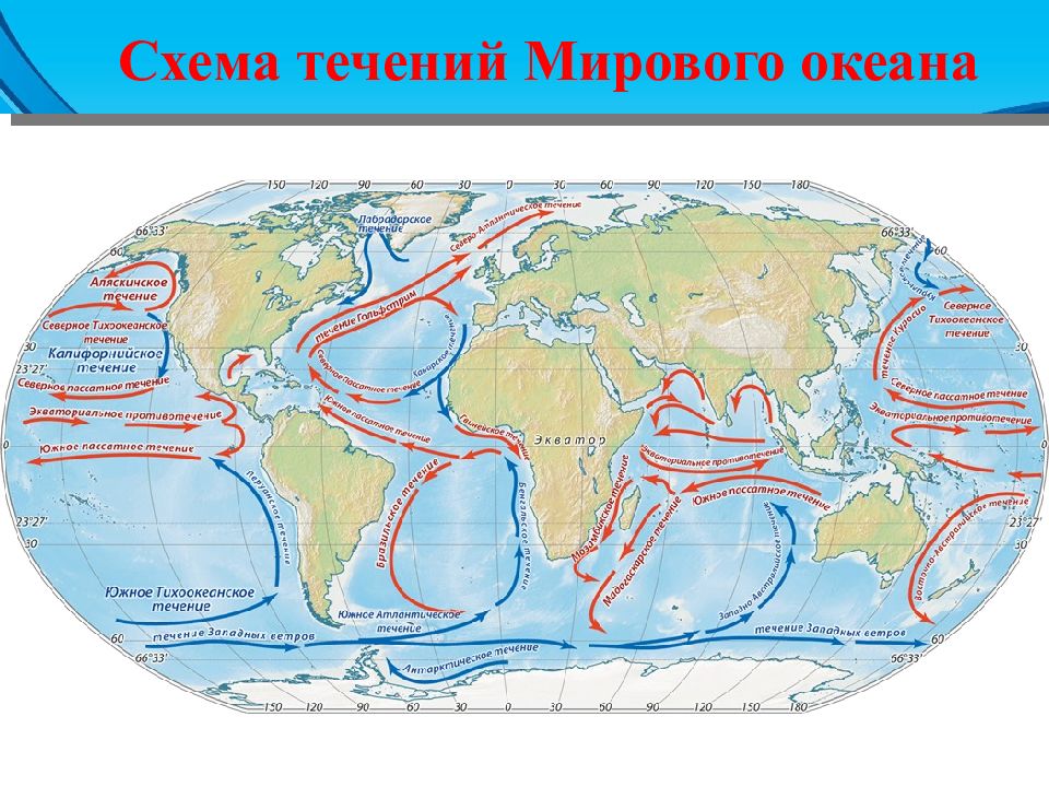 Сообщить течение. Тёплые и холодные течения на карте мирового океана. Теплые и холодные течения на карте мира. Тёплые течения мирового океана на карте. Тёплые и холодные течения на карте.