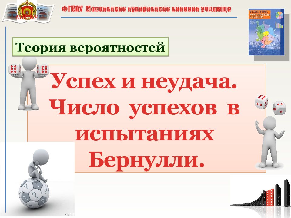 Успех и неудача. Число успехов в испытаниях Бернулли. Теория