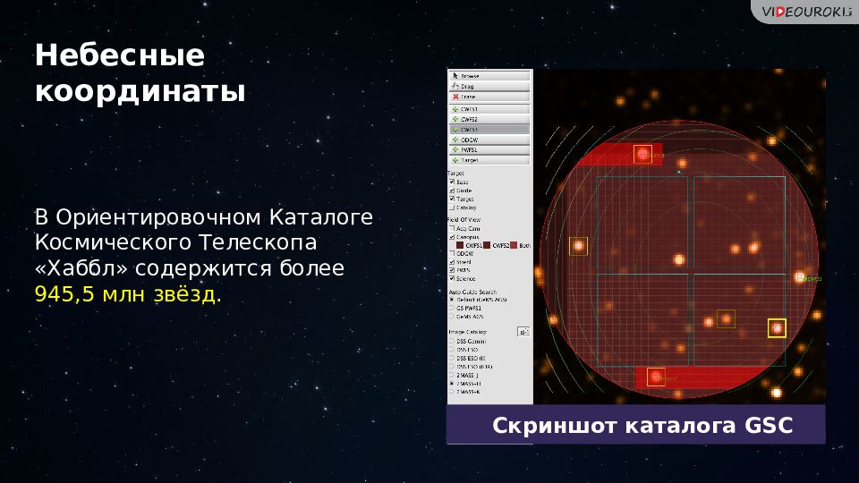 Звездные координаты и звездные карты презентация