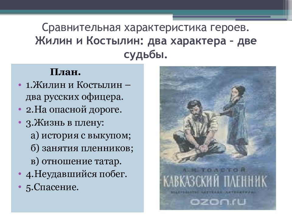 Как называется изображение природы в литературном произведении кавказский пленник