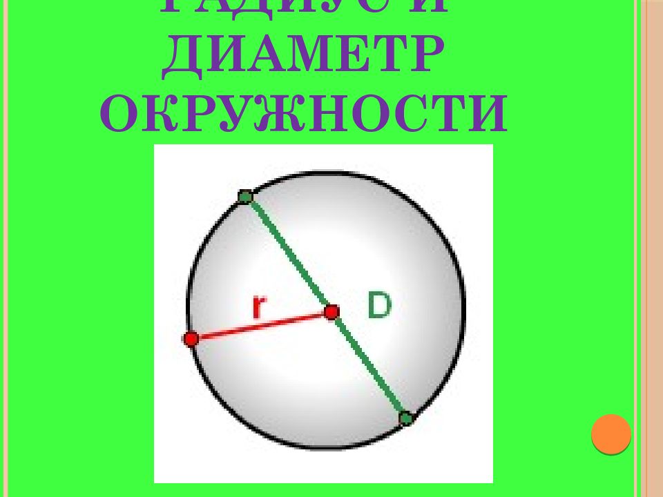 Проведите радиус и диаметр окружности. Что такое радиус и диаметр окружности правило 3 класс. Радиус и диаметр окружности. Диаметр окружности. Радиус диамтрокружность.