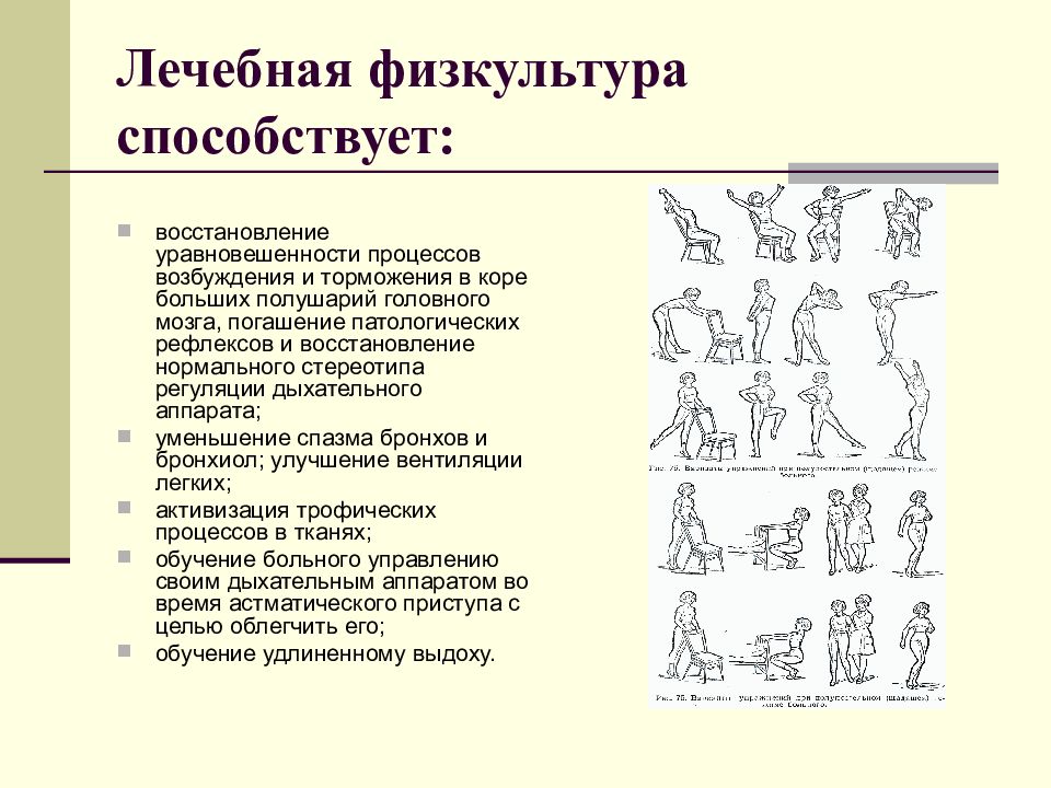 Лфк при бронхиальной астме презентация