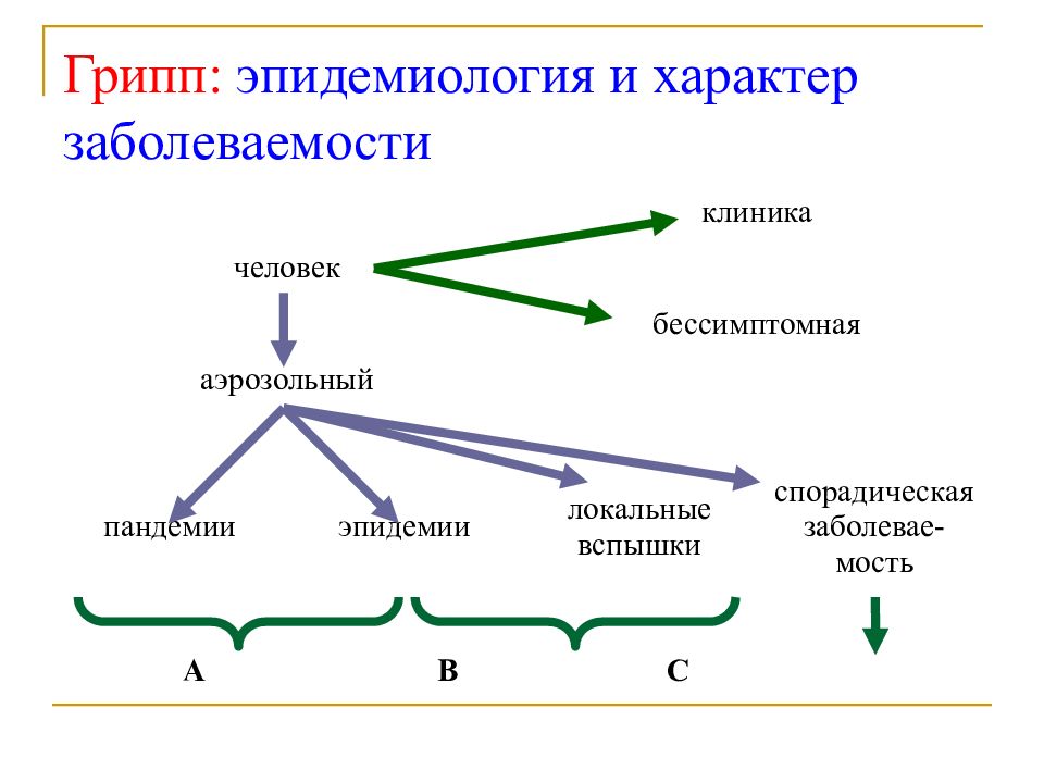 Грипп презентация эпидемиология